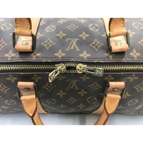 Louis Vuitton Keepall 60 Duffle Brown Canvas Monogram MI0920 - Picture 6 of 10
